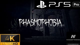Phasmophobia 4K 60 FPS Gameplay (PS5 PRO)