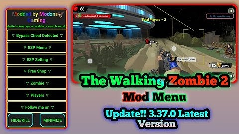 The Walking Zombie 2 Mod Menu 3.37.0 Update!! No Cheat Detected!!