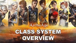 ArcheAge: Class & Skill System Introduction & Overview