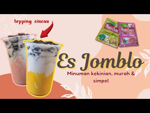 IDE BISNIS MINUMAN KEKINIAN MODAL KECIL UNTUNG BESAR ES JOMBLO