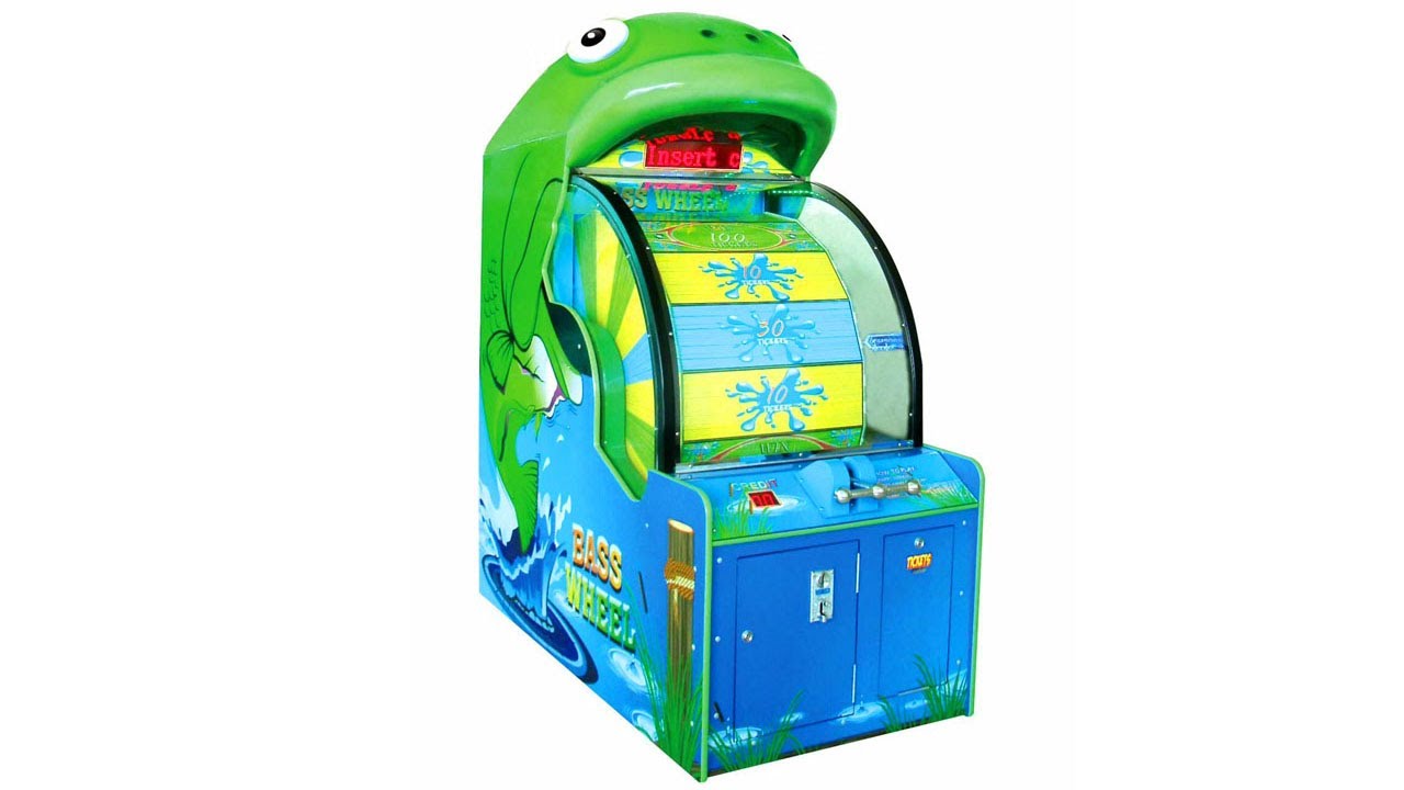Bass Wheel Kids Redemption Arcade Game Ticket Winning Game Machine
