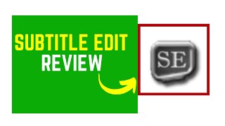 Subtitle Edit Review  - The Best Free Subtitling and Captioning Software screenshot 5