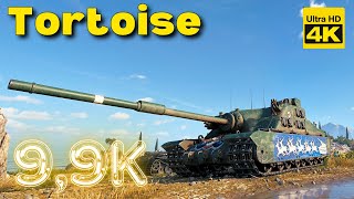 World of Tanks 9 Kills 9,9k damage Tortoise | 4K Video | - My battle My rules