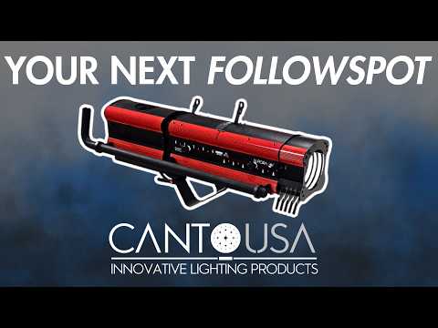 Meet the Canto USA Aurora A1: A Simple, Powerful LED Followspot | Full Compass Spotlight