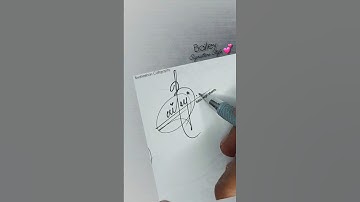 BAILEY BEAUTIFUL SIGNATURE#IBRAHIM CALLIGRAPHY#signaturedesigner#art#ytshorts
