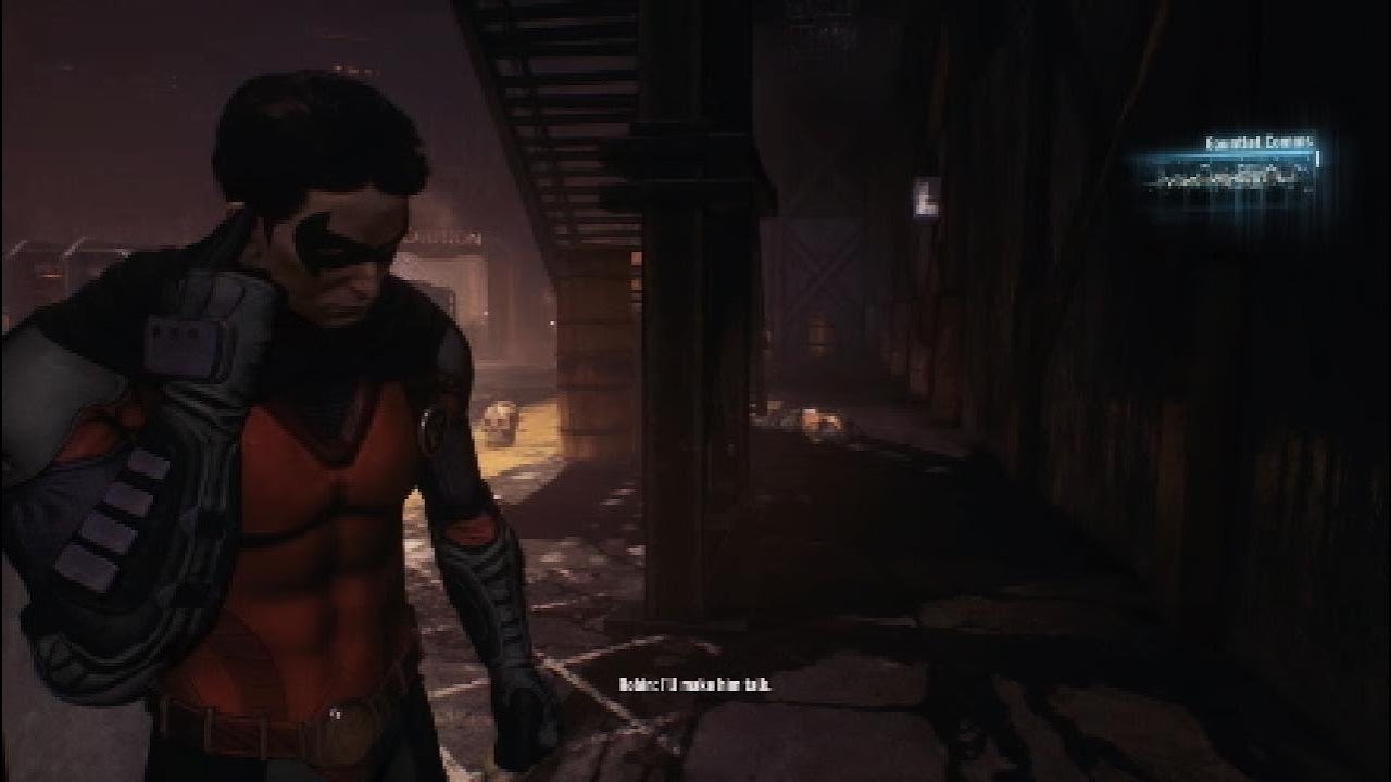 Batman Arkham Knight - Robin gameplay - Ps5 4k gameplay