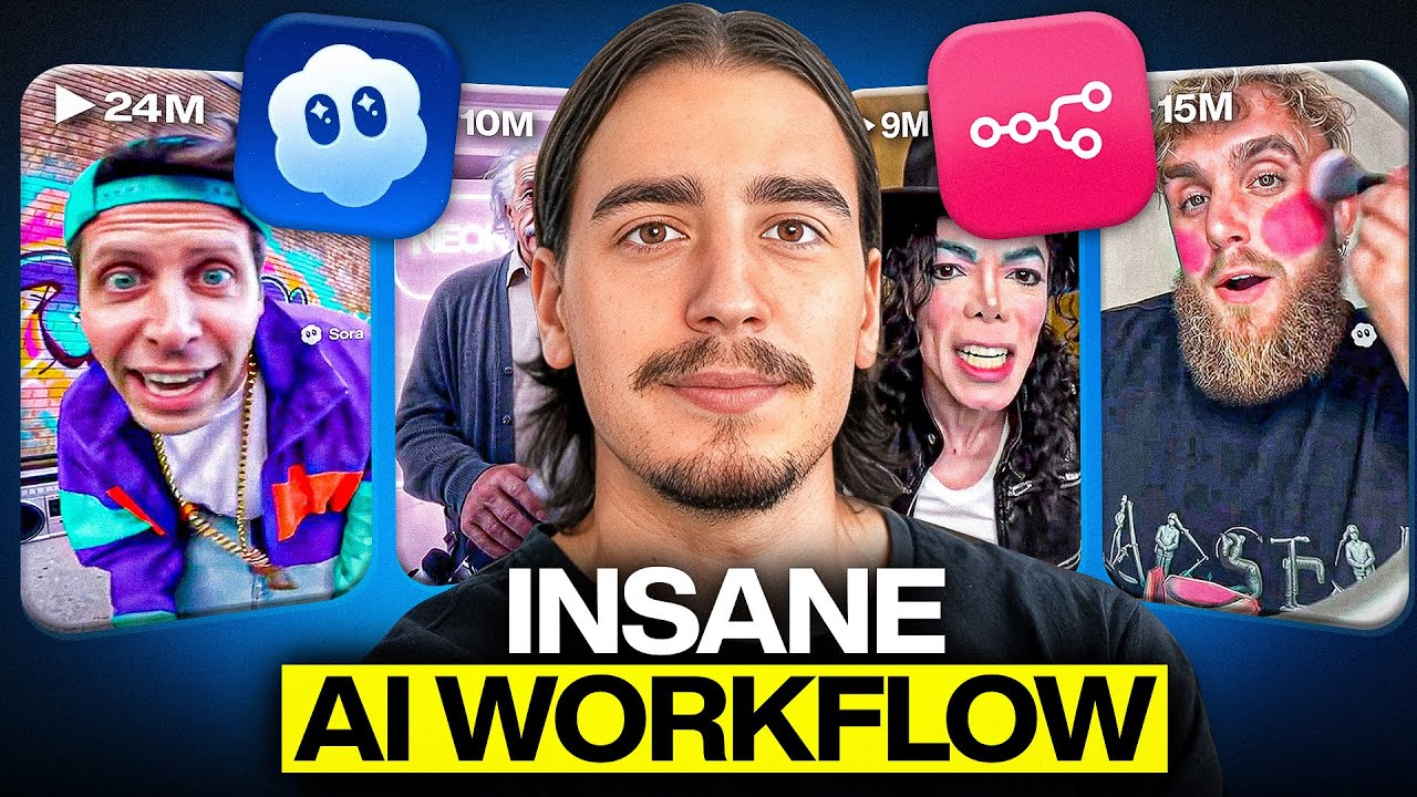 Sora 2 + n8n = The Ultimate AI Content Machine (Free Template) - YouTube