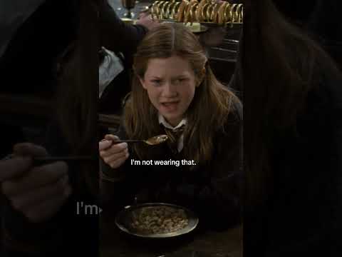 Ron receives his dress robes #HarryPotter #RonWeasley #GobletOfFire