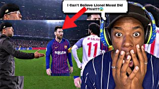 Reacting To The Day Lionel Messi Showed Mohamed Salah \& Jurgen Klopp Who Is The Boss