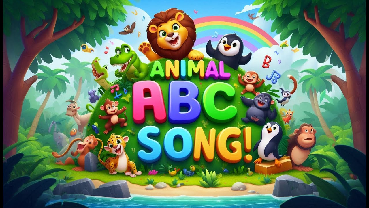 Animal Alphabet Song for Kids | Learn ABCs with Fun Animal Friends! 🐻🦁🐸 ...