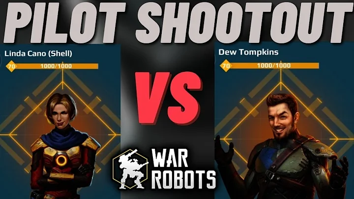 War Robots Linda Cano Vs Dew Tompkins Shell Pilots...