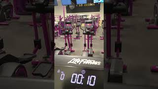 Super thin crowd at Planet Fitness day after Christmas