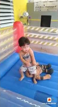 Anak Kecil Latihan Smackdown💪💪