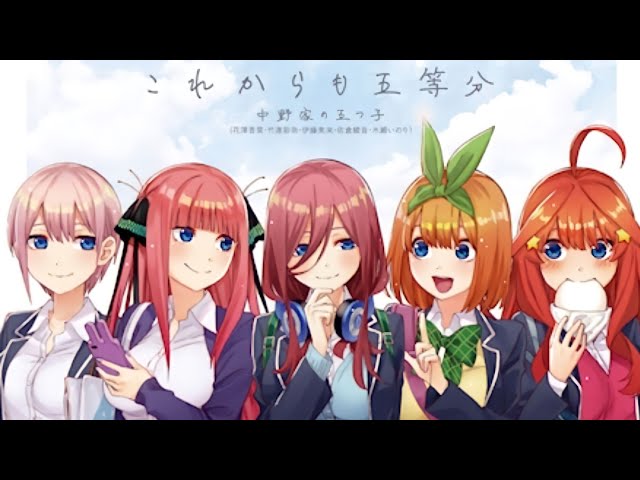 Gotoubun no Hanayome – Autor confirma que história vai acabar em mais 2  volumes - IntoxiAnime