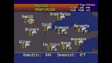 EAS Local Area Emergency Northwestern Wisconsin (Ashland County) NOAA Weather Radio