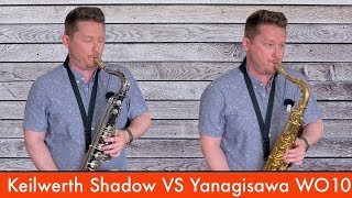 Keilwerth Shadow VS Yanagisawa WO10 Tenor Saxophone Comparison @ PM Woodwinds!