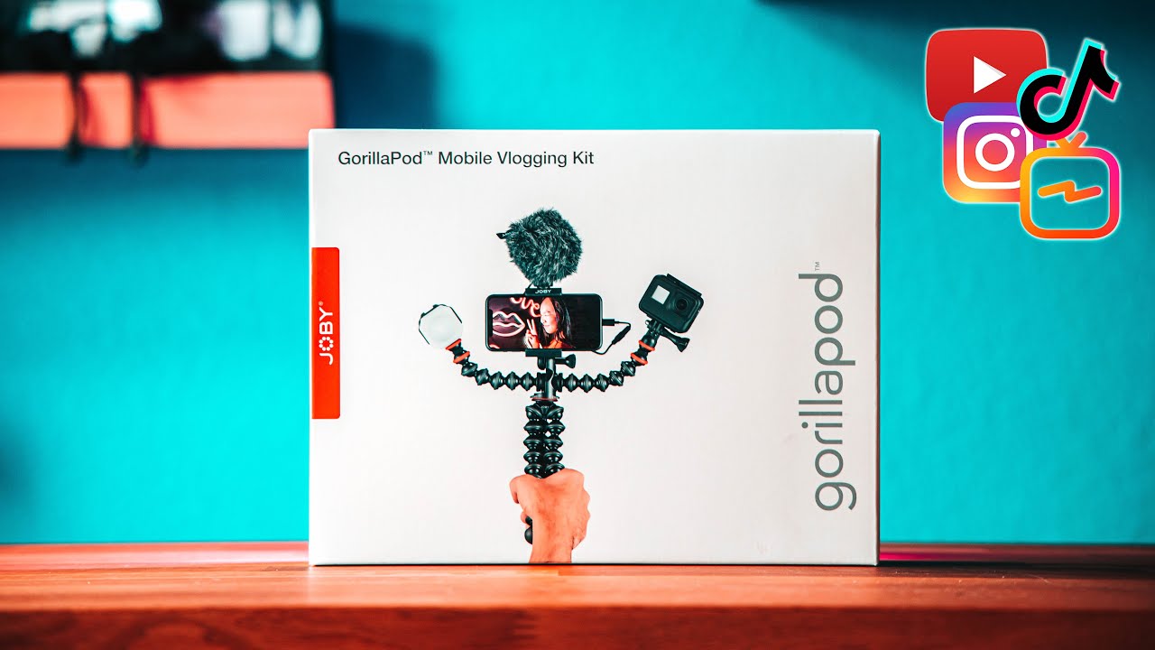 JOBY GorillaPod PRO Vlogging Kit JB01799 B&H Photo Video