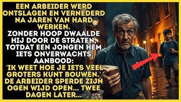 Een werkloze arbeider en een straatjongen ontmoeten elkaar en een onverwachte reis begint.
