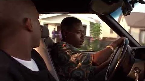 Menace II Society (1993) "Caine & Sharif Get Beat Up By The Cops"
