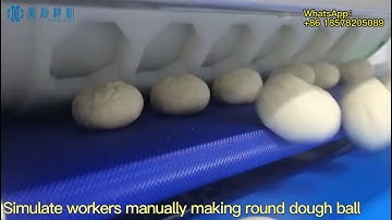 6 rows automatic dough divider rounder machine/ Dough cutting rolling machine | QLDR-6