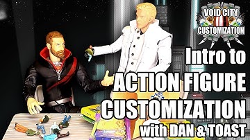Paints, Tools, and Techniques for Customizing Action Figures