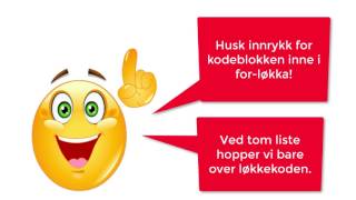 12.Python - For-løkke - lister