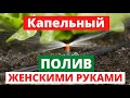 🔩⚗КАПЕЛЬНЫЙ ПОЛИВ-один раз сделал и все лето отдыхаешь!Женскими руками,но лучше с мужской помощью.