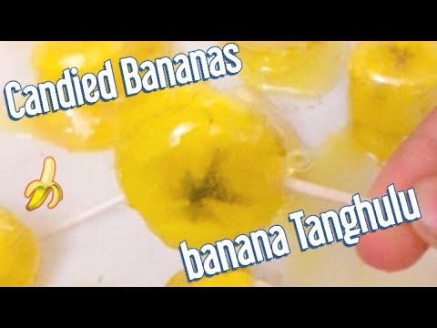 How to make Candied Bananas | Banana Tanghulu | Cook With Mahdiya 