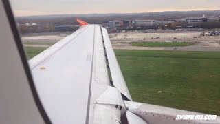 Airbus A319 very soft landing @Aviafilms