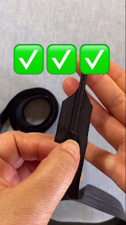 How to Fix/Repair a Double Slider Zipper (Two Way Separating) 