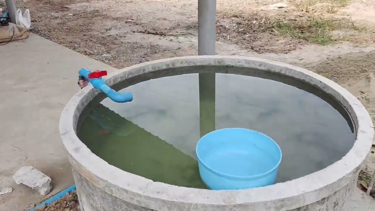 ทำระบบน้ำประปาครัวเรือนใช้เอง