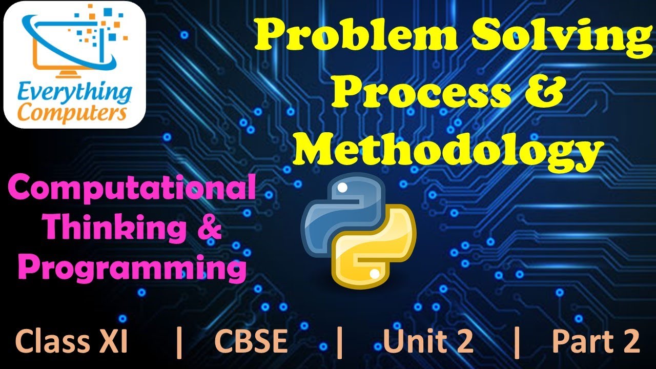 problem solving methodology class 11 textbook pdf