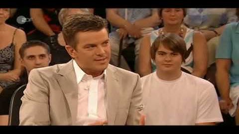 Mr. Johannes Mallow German Memory Champion 2008 at Markus Lanz ZDF Part 1