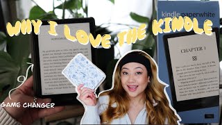 Why I love the KINDLE Paperwhite 📖🌿review, unboxing (semi), free books, tips + cute accessories! screenshot 5