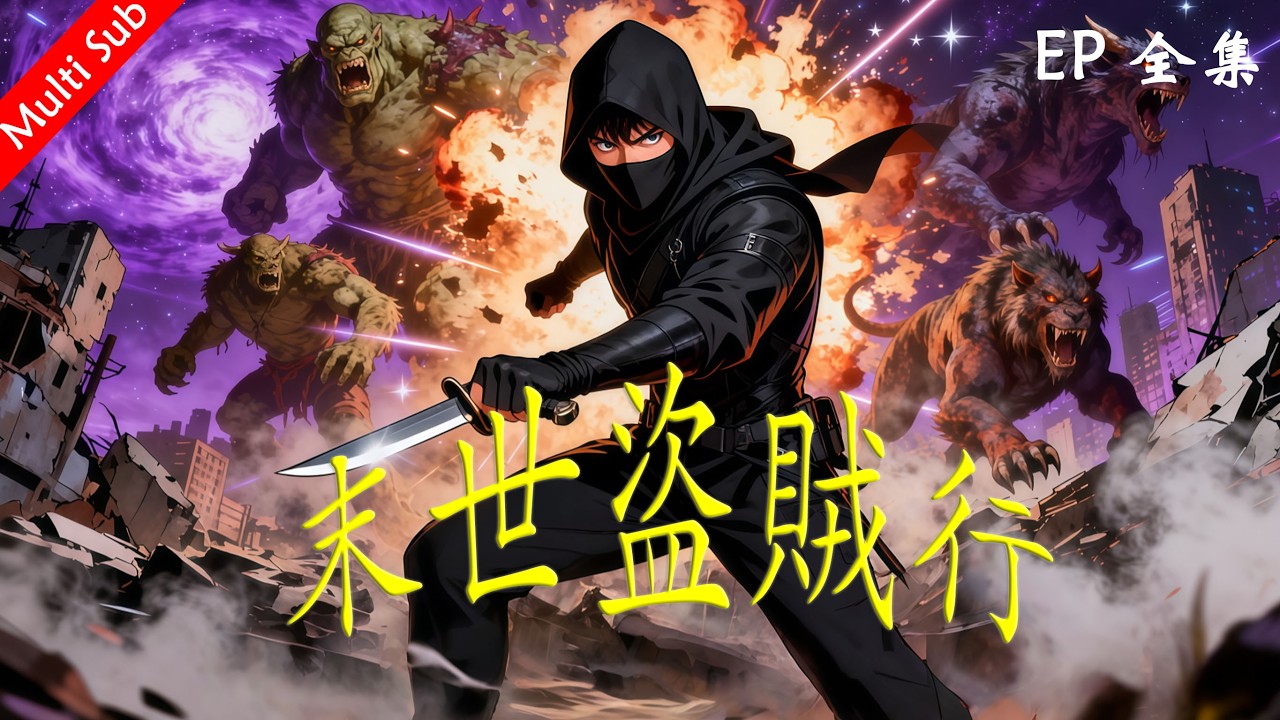 🌹一口气看完 Latest Eps【 末世盜賊行 】🔥EP全集 1080P｜穿越星力末世：我是唯一的盜賊 #动画推荐 #動漫 #末世 #逆袭