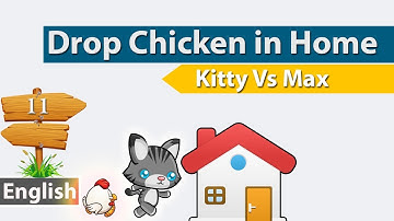 Unity 2D Platformer Kitty Vs Max (Dropping chicken in home) Eng [11]