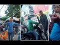 Vào bến xe An Sương để "hỏi chuyện", nhóm Grab và hiệp sĩ SBC bị xe ôm truyền thống vác mã tấu ra khiêu khích