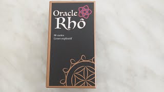 Oracle Rhô – Deuxième Édition – 80 Cartes + Livret Bilingue FR/EN, Imprimé En France, Tirages Et Guidance Intuitif