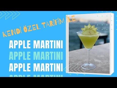 Apple Martini (Elmalı Martini Nasıl Yapılır?)