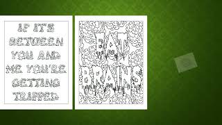 The Zombie Coloring Book by Matthew Breer