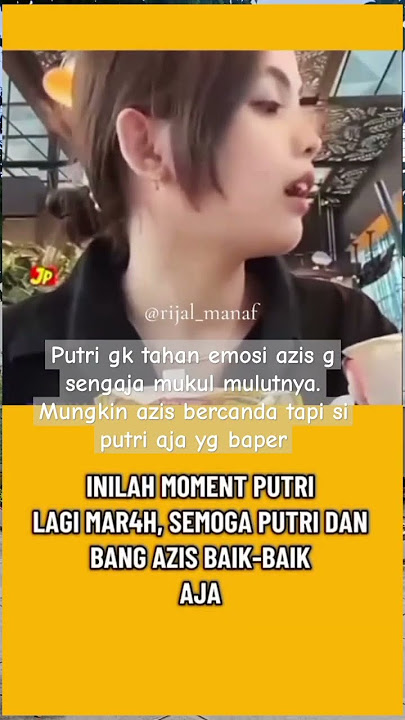 Putri doesn't like her husband playing with her hands #short #putri isnari#