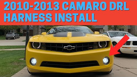 2010-2013 Camaro DRL Adapter Install (Gain Control Over Your Daytime Running Fog Lights)