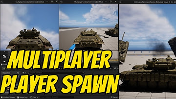 Multiplayer Tank Game Tutorial  (20 - Multiplayer Player Spawn)