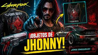 Cómo conseguir TODOS los objetos de Johnny Silverhand (sin spoilers)