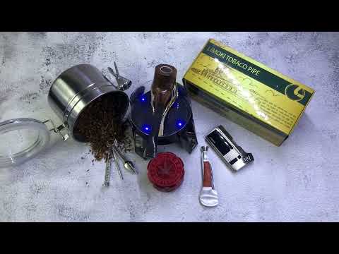 Video Tẩu Thuốc Gỗ Đầu Gỗ Cổ Điển Limoki - youtube