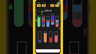 water sort puzzle level 63 walkthrough Android gameplay