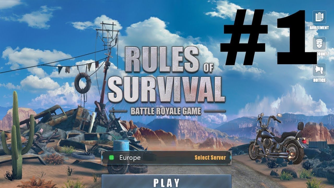 RULES OF SURVIVAL : BATTLE ROYALE GAMEPLAY ANDROID/IOS ᴴᴰ 2018 | Apk Gaming