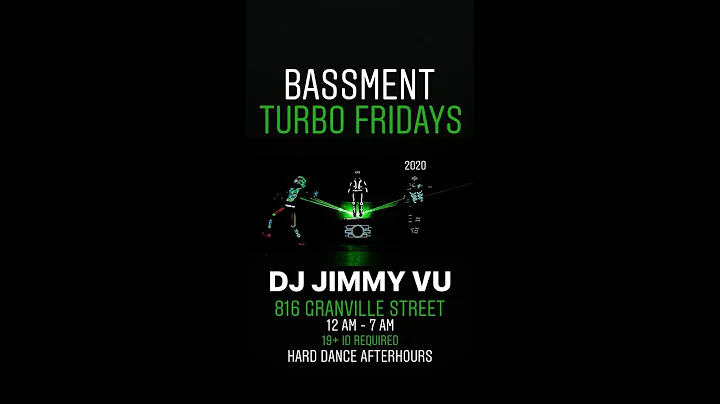 Bassment Turbo Friday - Jimmy VU (JAN 3 2020)
