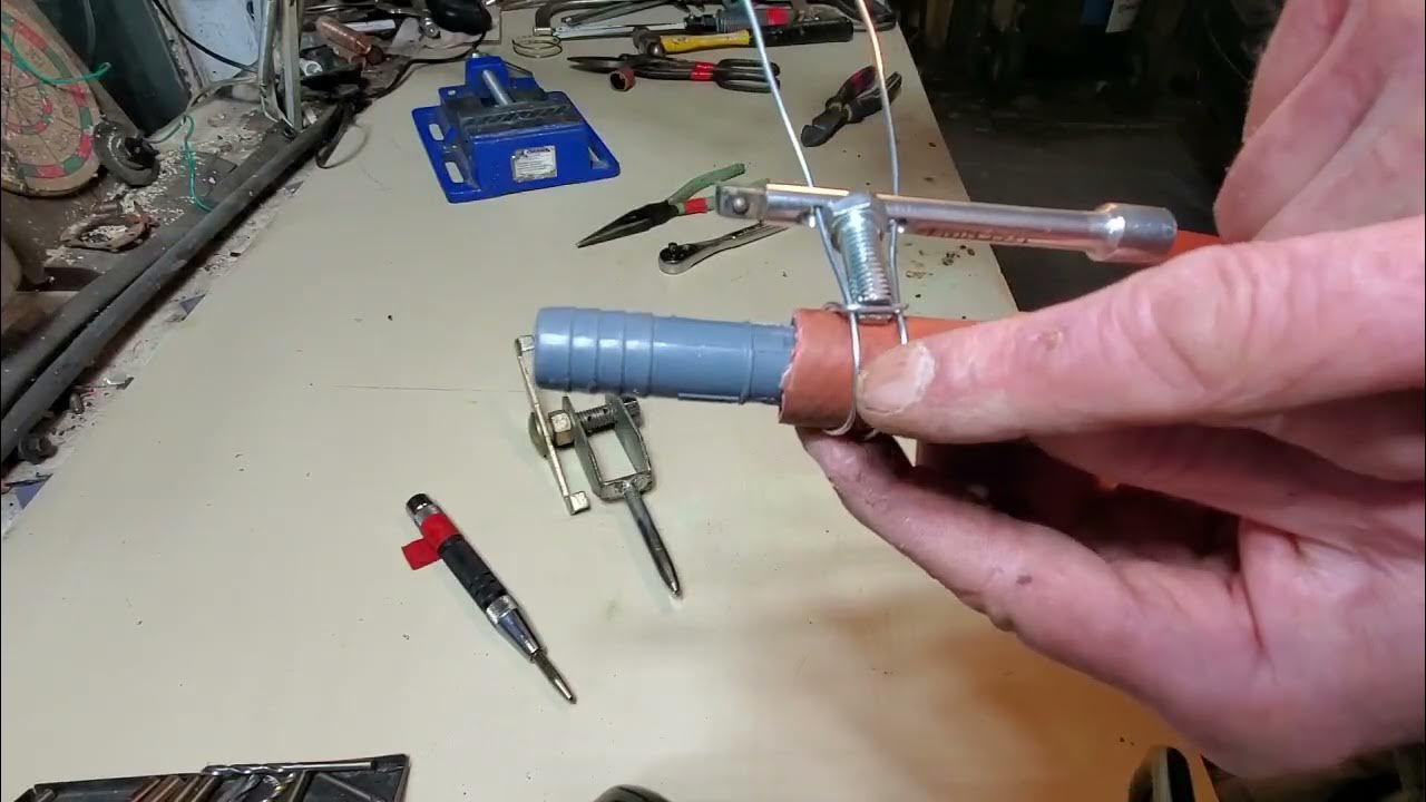 CLAMPER tool ClampTite- Part 2- diy Hose Clamps, a forgotten hand tool