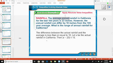 5 5 Inequalities involving Absolute Value